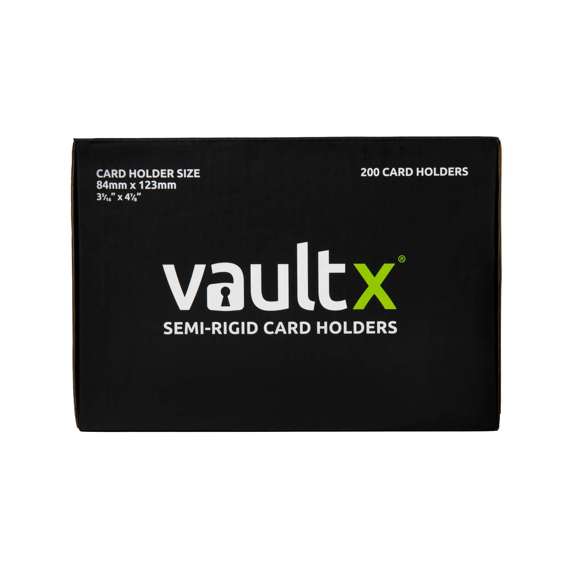 semi rigid card sleeves Vault X: Semi-Rigid Card Holders