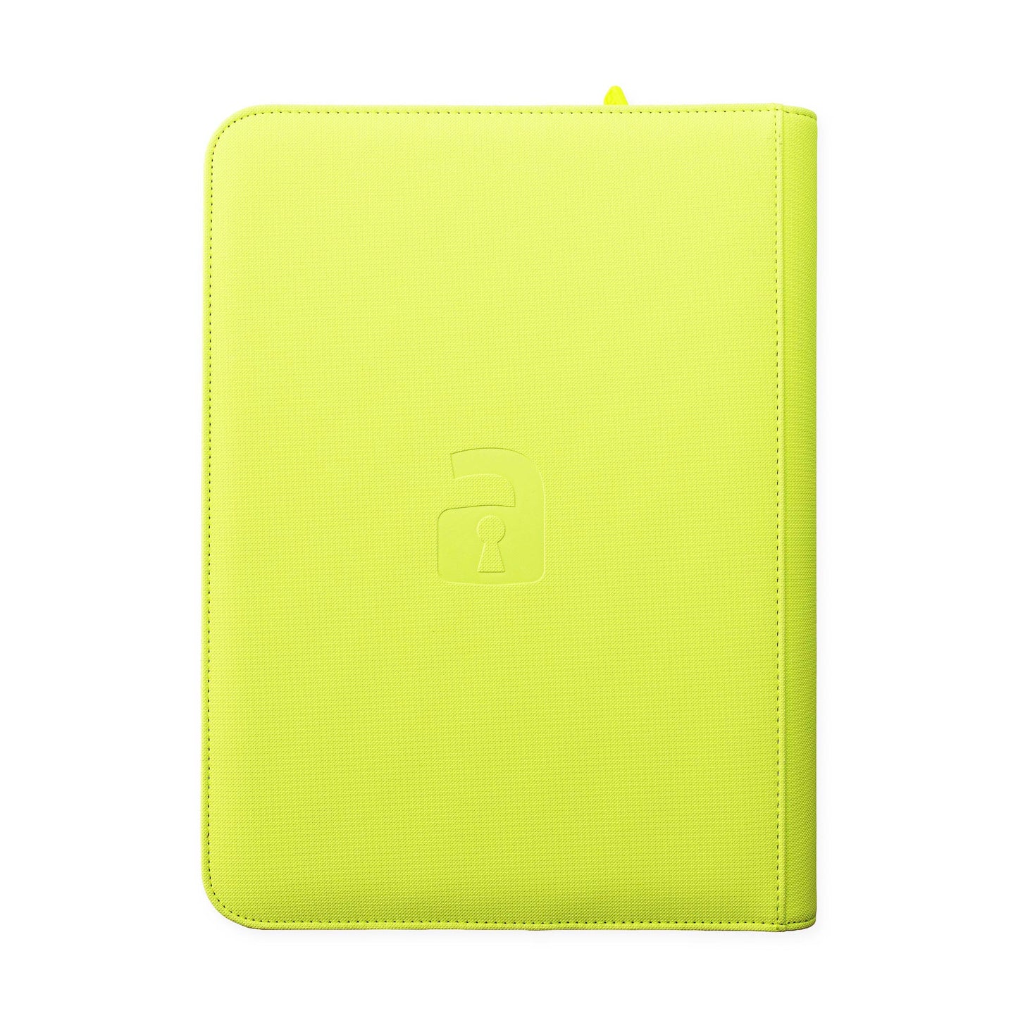 9-Pocket Exo-Tec® Zip Binder Neon Yellow