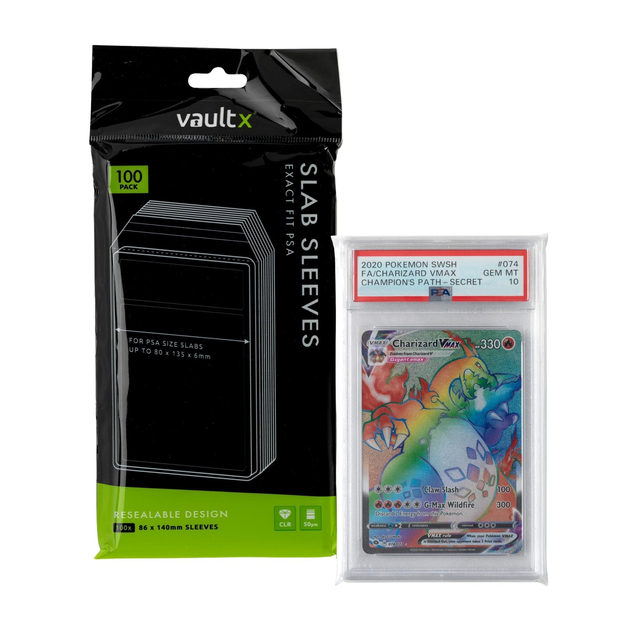 best card sleeves for grading Exact Fit Slab PSA – Vault X US Color:Red exdf-exdf-rares Designed to hold standard This Crazy New Commander