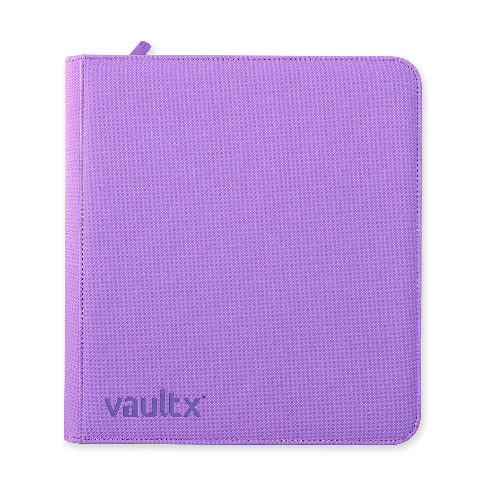 vault x 12 pocket trading card zip binder 12-Pocket Exo-Tec SV10 water resistant Exo 12-Pocket Exo-Tec Zip Binder White