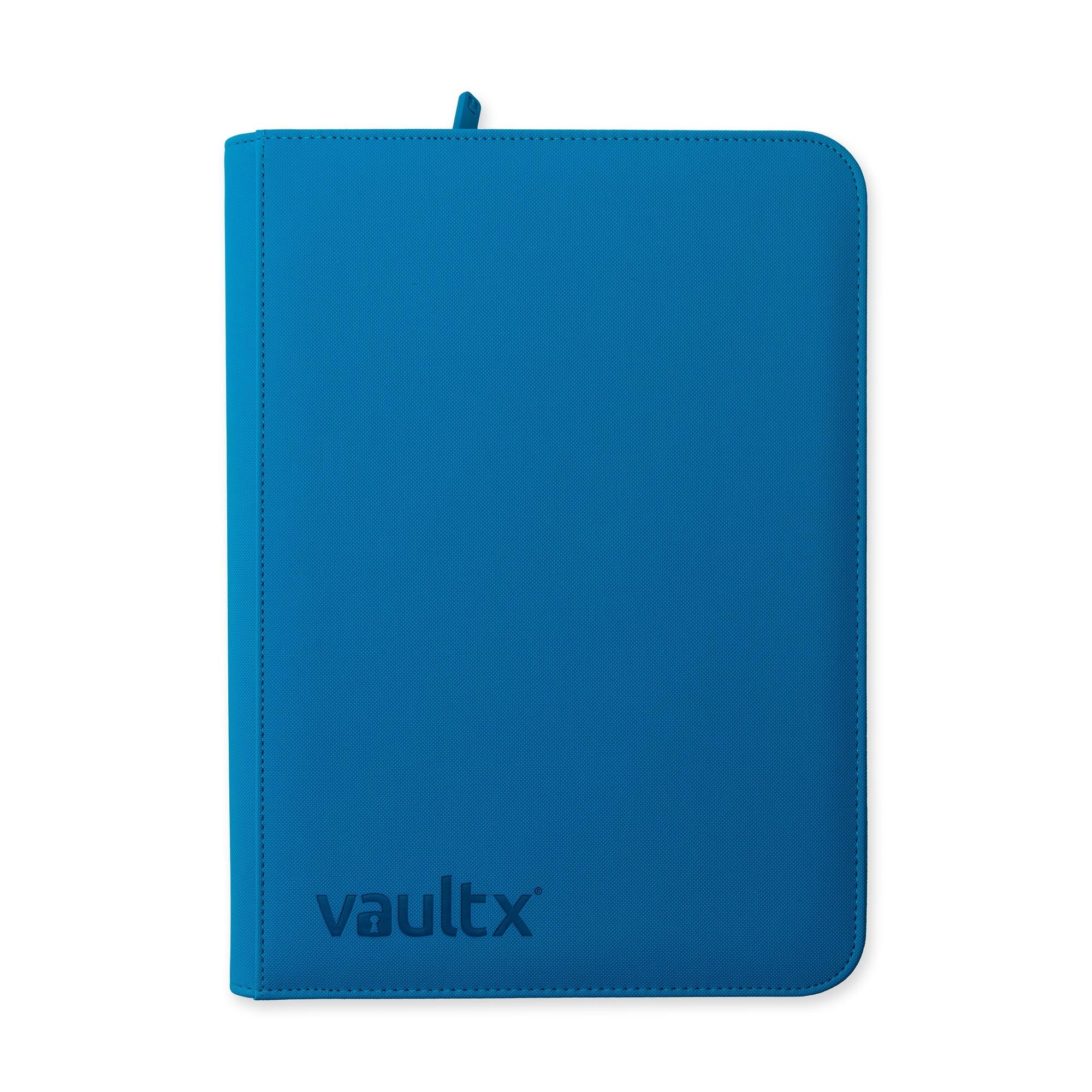 9-Pocket Exo-Tec Zip Binder Neon Blue Vault X US 9-Pocket Exo-Tec Zip Binder Neon Blue Vault X US