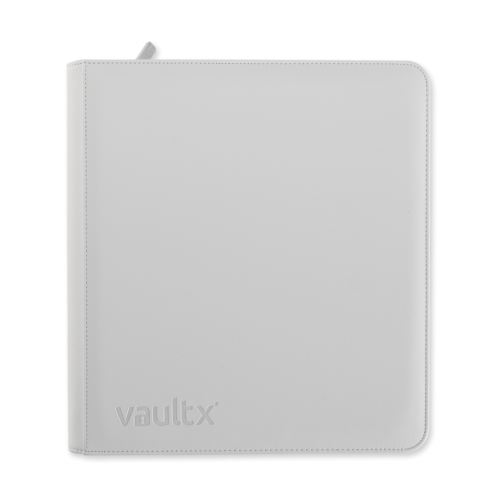 12-Pocket Exo-Tec® Zip Binder White Edition – Vault X US 12-Pocket Exo-Tec® Zip Binder White Edition – Vault X US