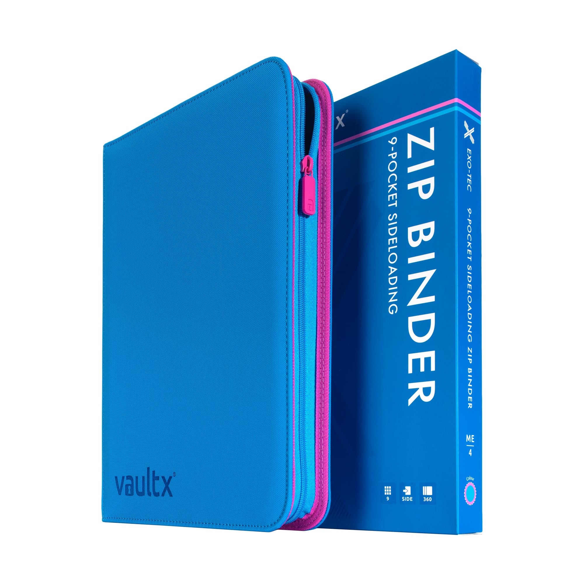 XimApex &セット 9-Pocket Exo-Tec® Zip Binder ME4 – Vault X US