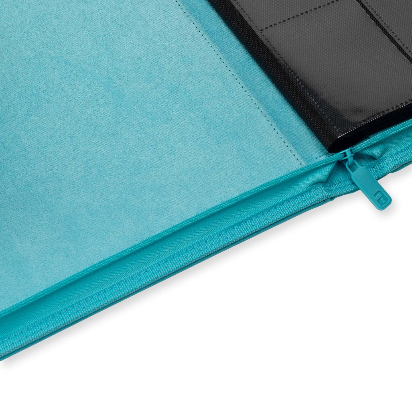 light blue card binder 9-Pocket Exo-Tec® Zip Binder Pastel Blue – Vault X US