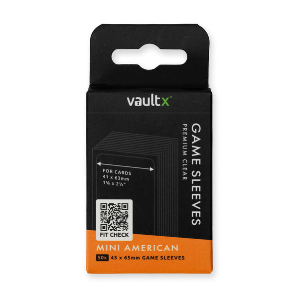 Vault X: Mini American Board Game Sleeves