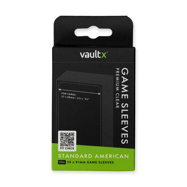 Vault X: Standard American Board Game Sleeves
