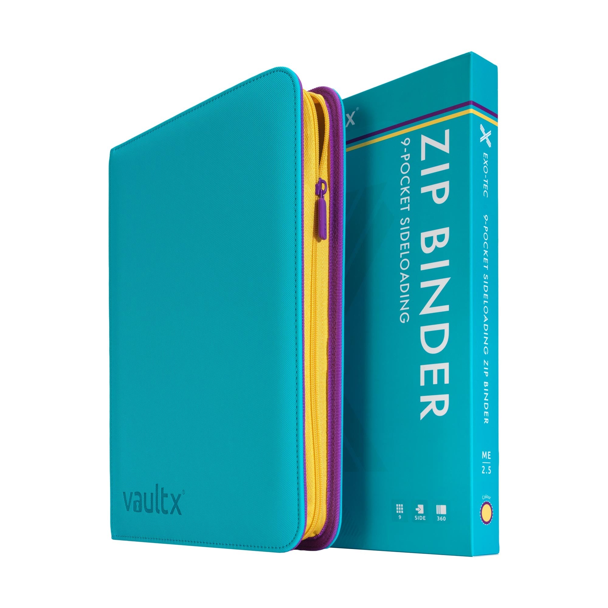 9-Pocket Exo-Tec® Zip Binder ME2.5 – Vault X US