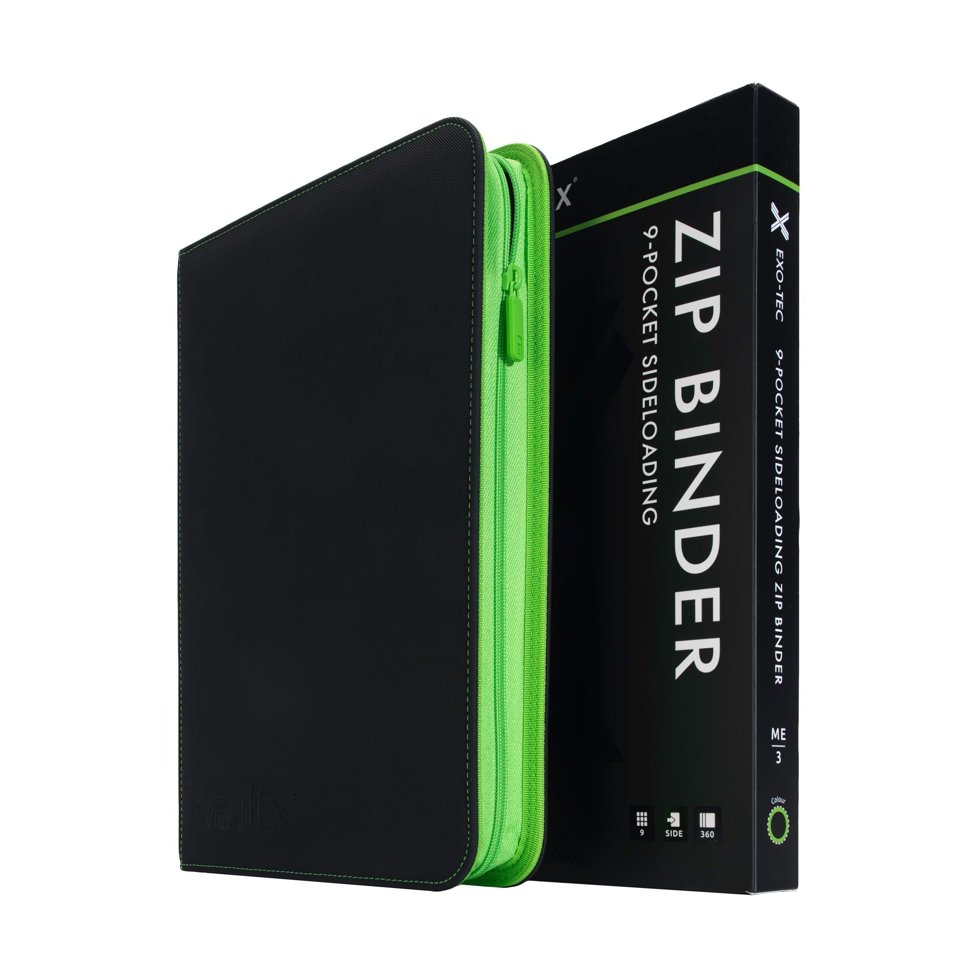 9-Pocket Exo-Tec® Zip Binder ME3 – Vault X US