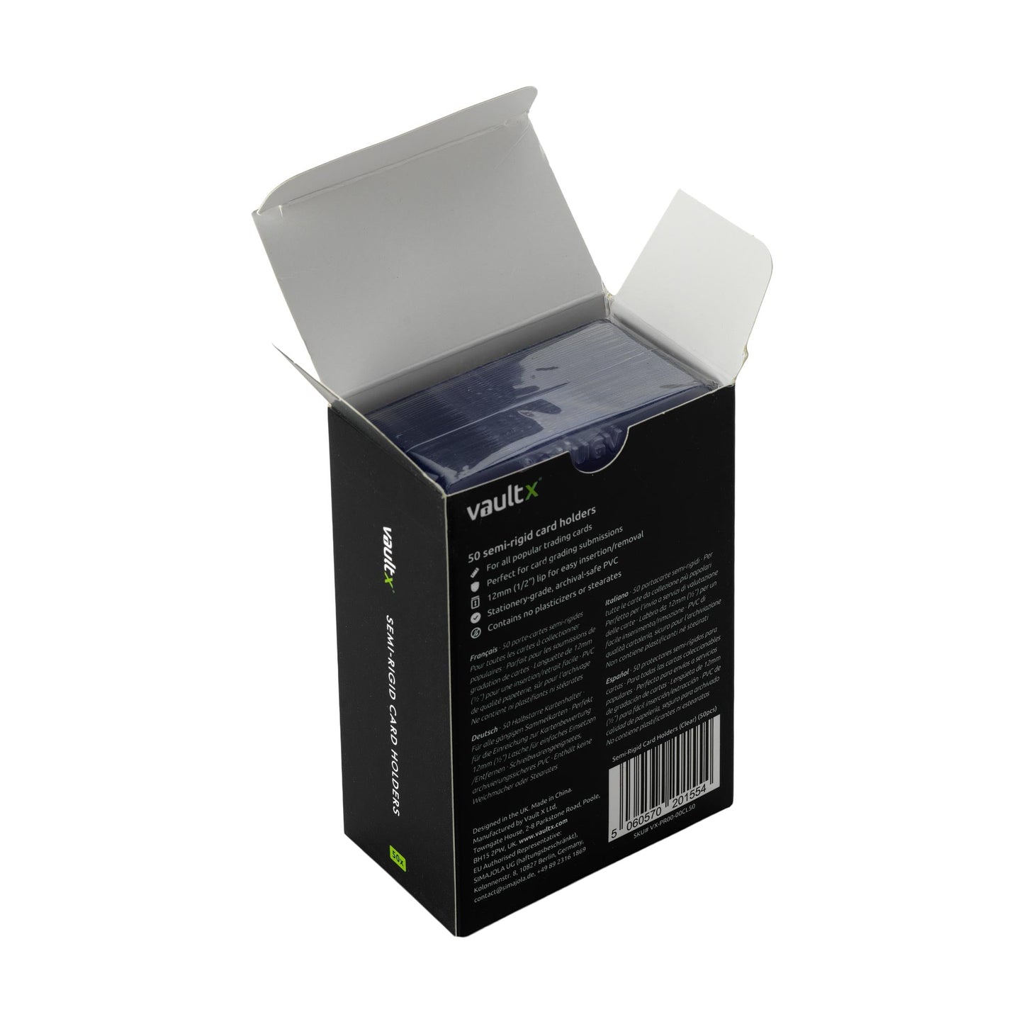 Semi-Rigid Card Holders