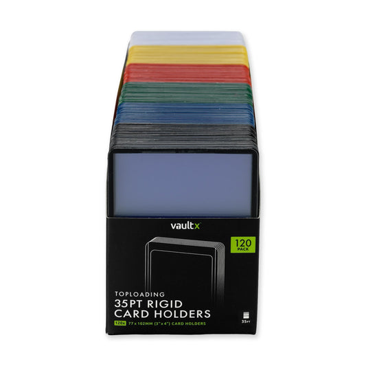 Seamless Rigid Toploaders 35pt (Colours)
