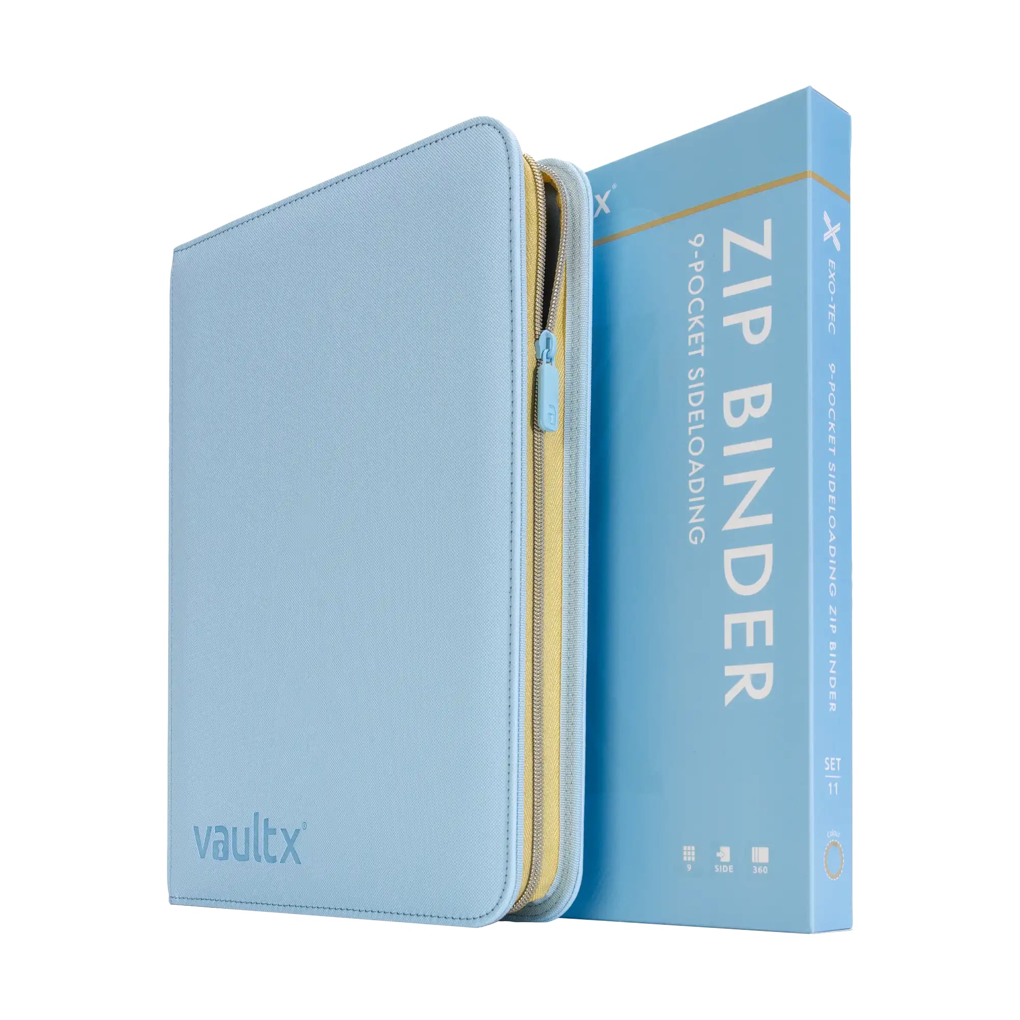 9-Pocket Exo-Tec® Zip Binder SET11 – Vault X US