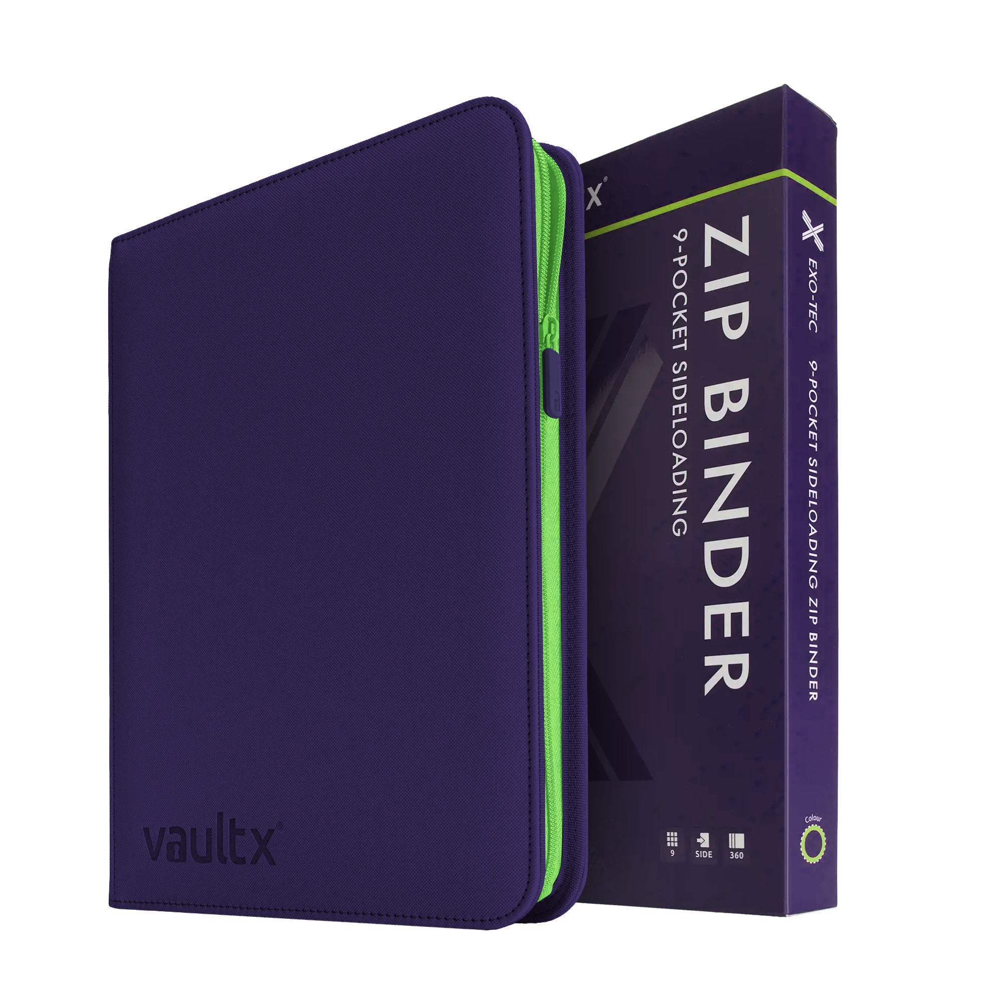 9-Pocket Exo-Tec® Zip Binder SET13 – Vault X US