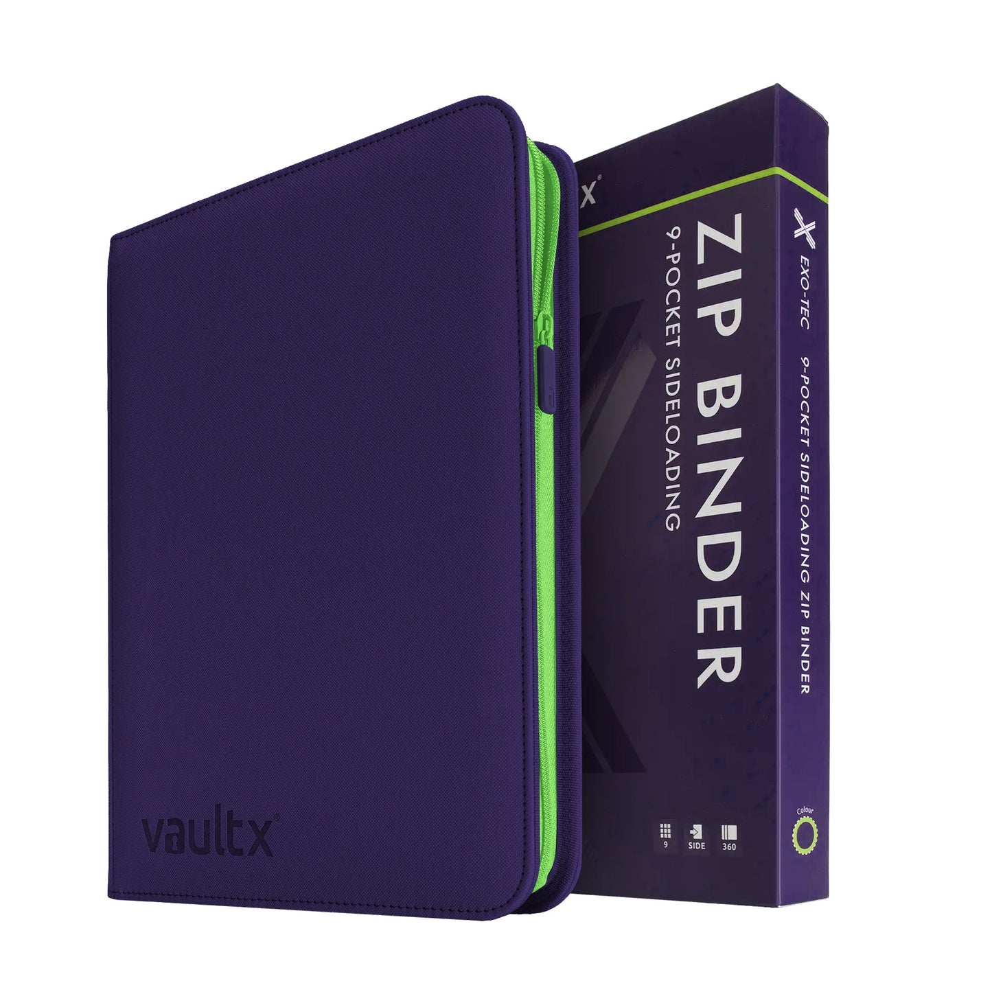 9-Pocket Exo-Tec® Zip Binder SET13