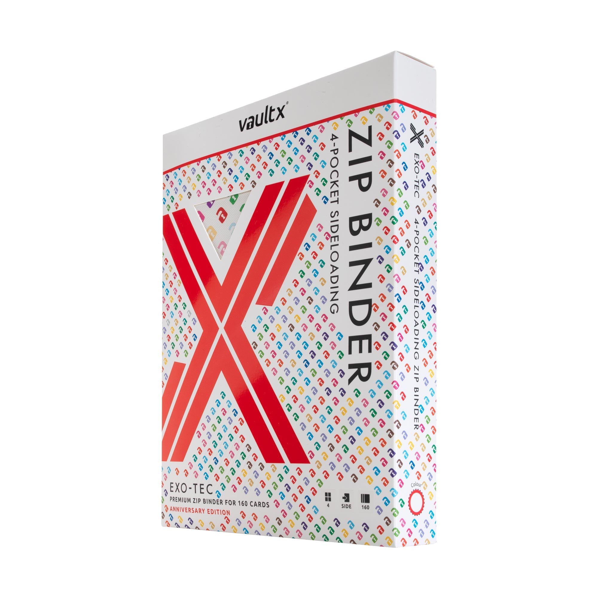 パ*粉様 【傷あり】シュリンク付 未開封 BOX ETB 英語版 シルバーテンペ 4-Pocket Exo-Tec® Zip Binder Anniversary Edition – Vault X US