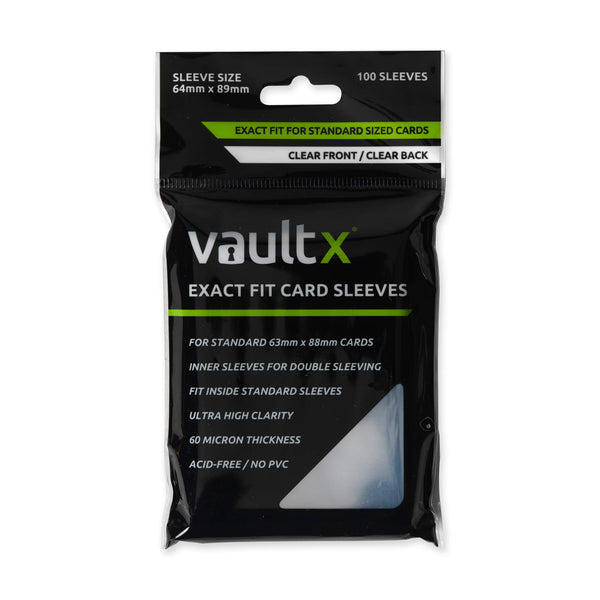 Vault X: Exact Fit Card Sleeves