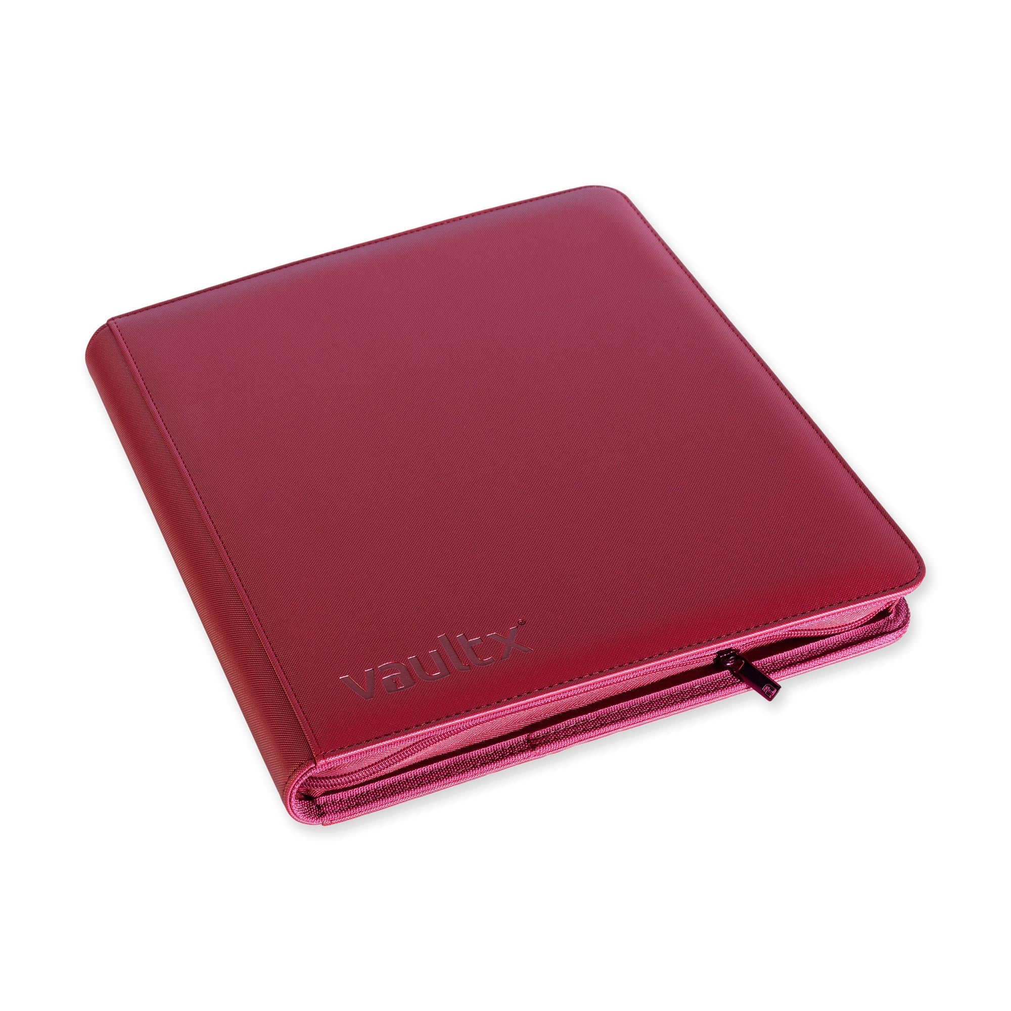 12-Pocket Exo-Tec® Zip Binder Metallic Red – Vault X US