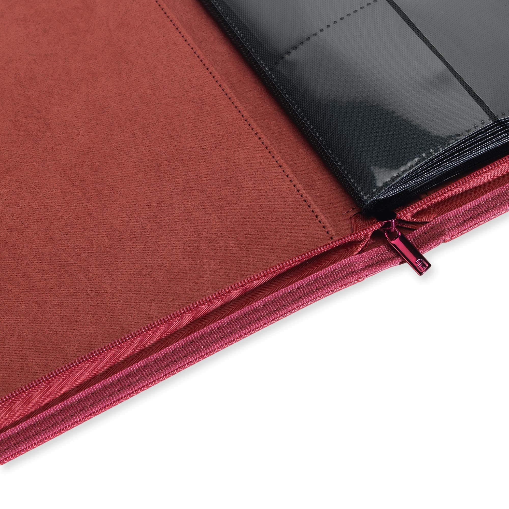 12-Pocket Exo-Tec® Zip Binder Metallic Red – Vault X US