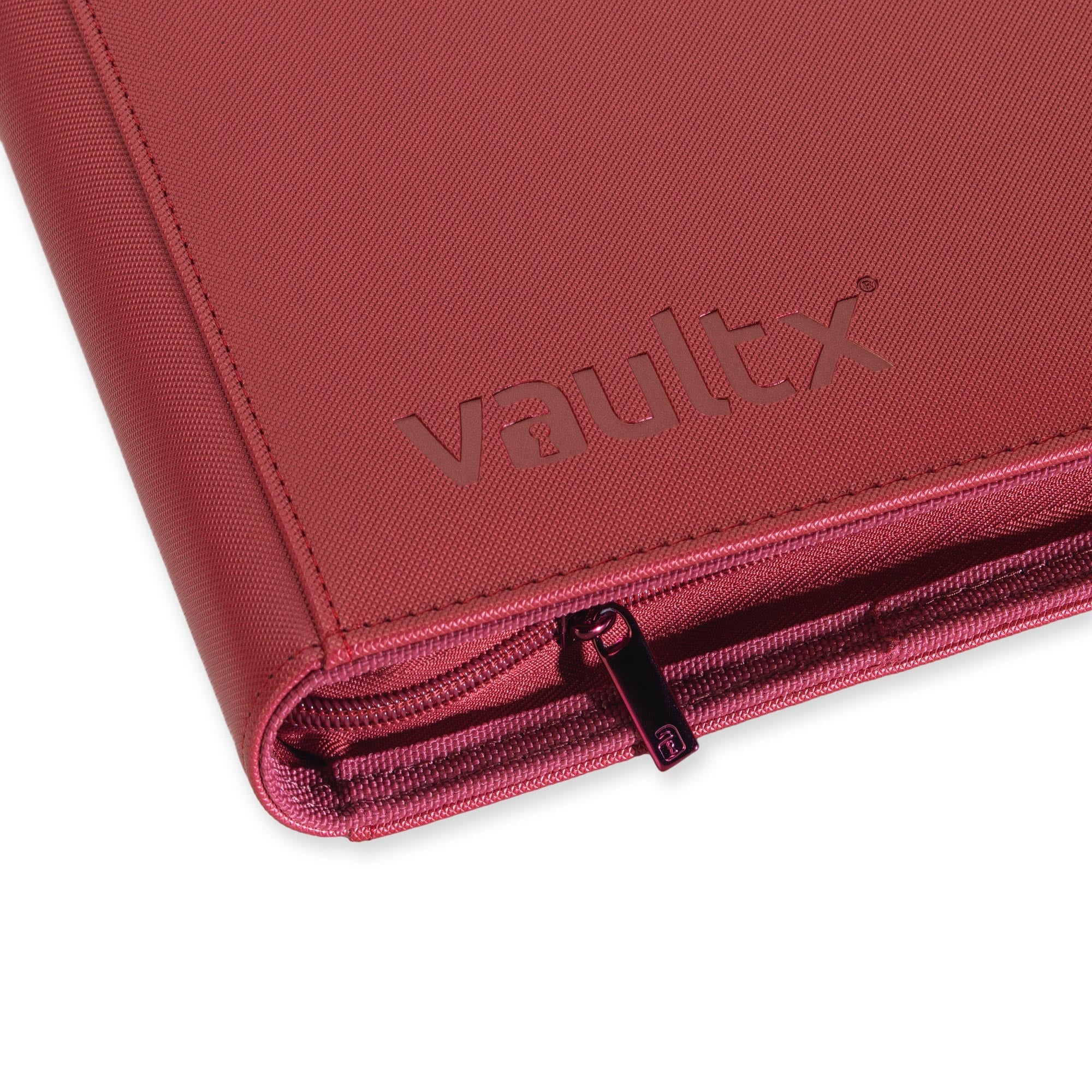 12-Pocket Exo-Tec® Zip Binder Metallic Red – Vault X US