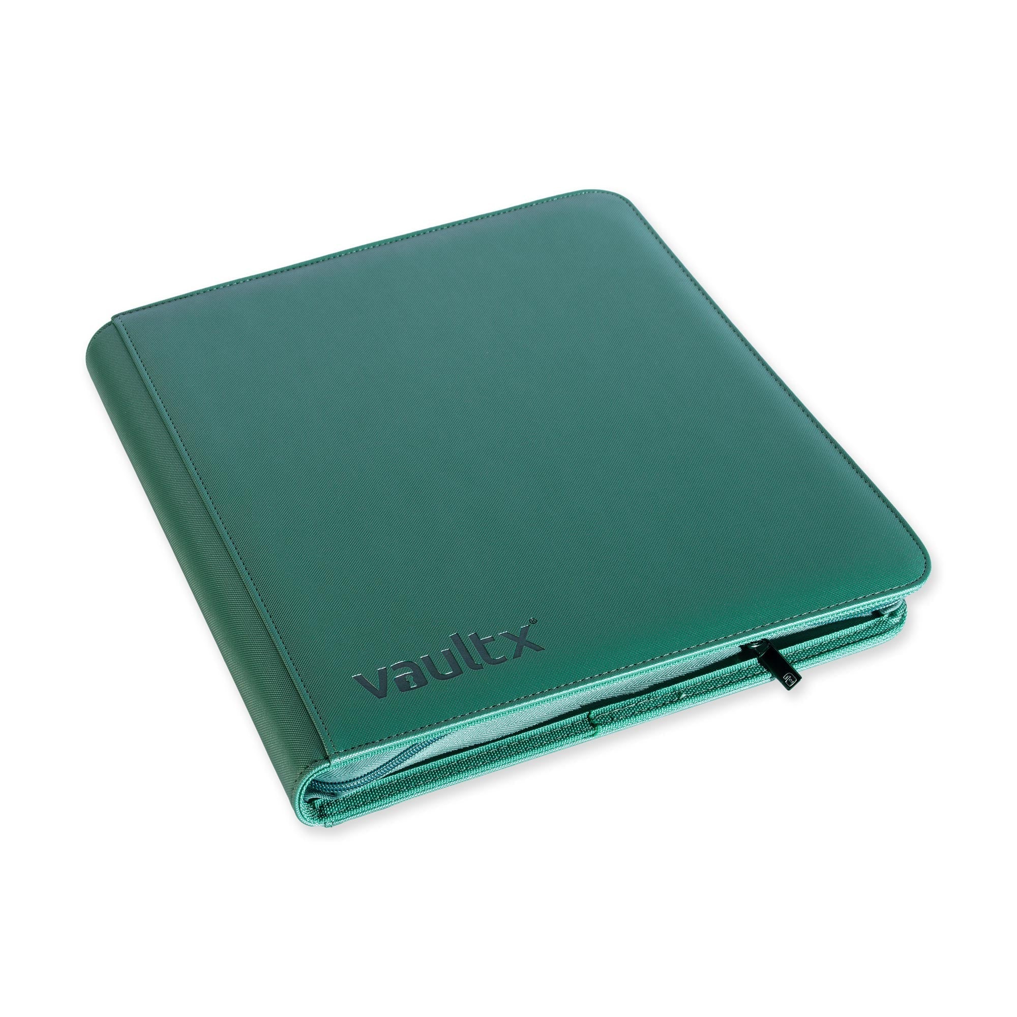 12-Pocket Exo-Tec Zip Binder Metallic Green – Vault X US