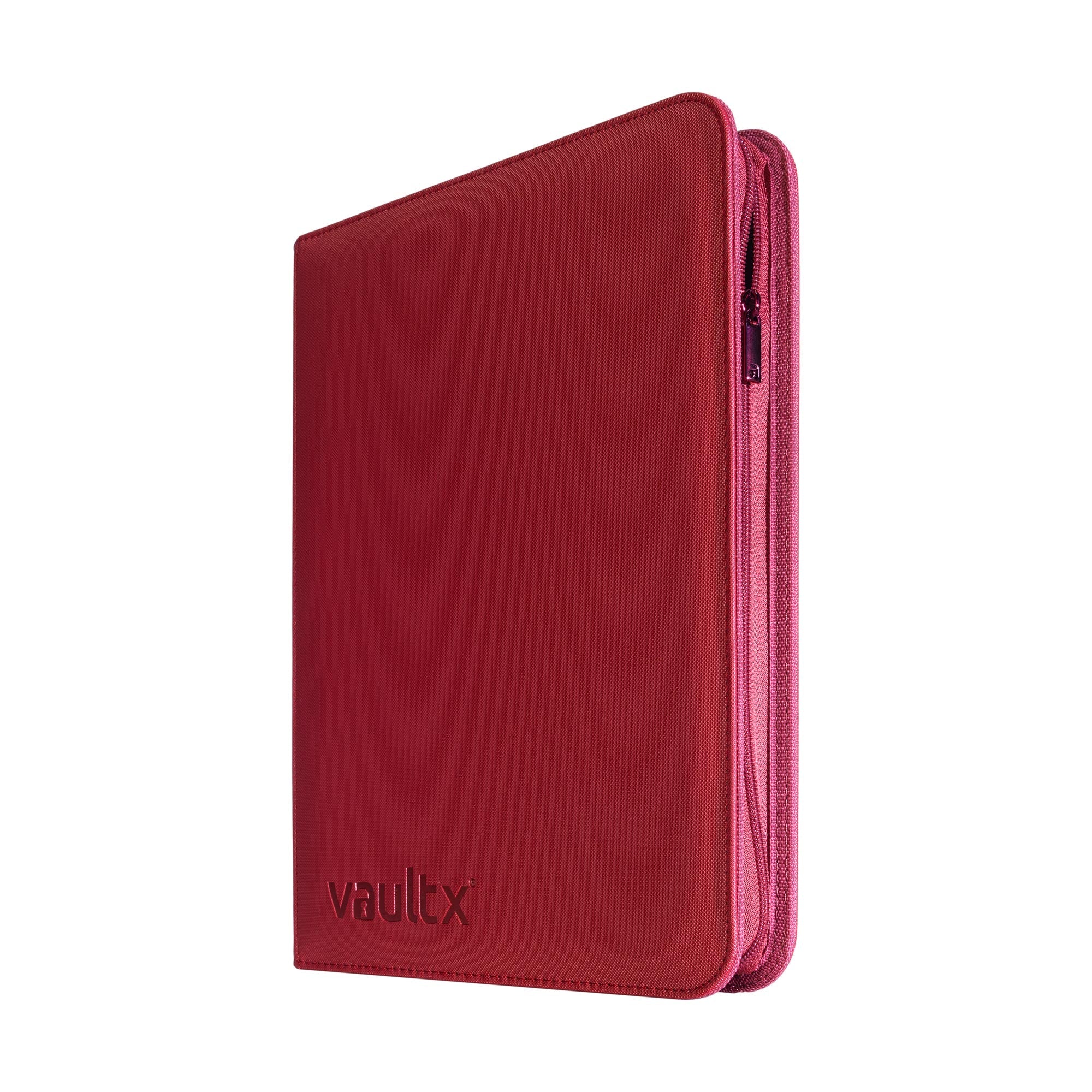 9-Pocket Exo-Tec® Zip Binder Metallic Red – Vault X US