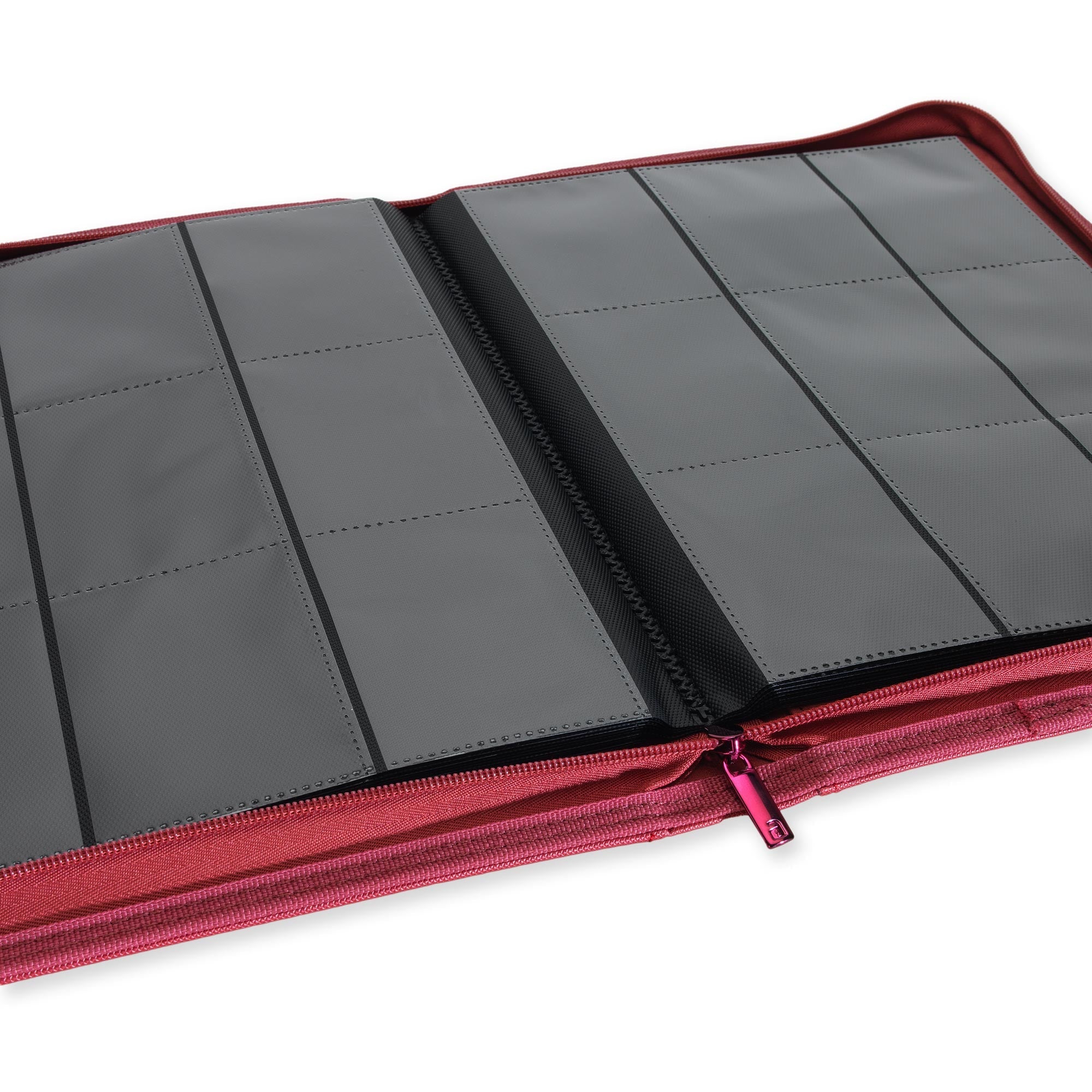 ブックレット 9-Pocket Exo-Tec® Zip Binder Metallic Red – Vault X US