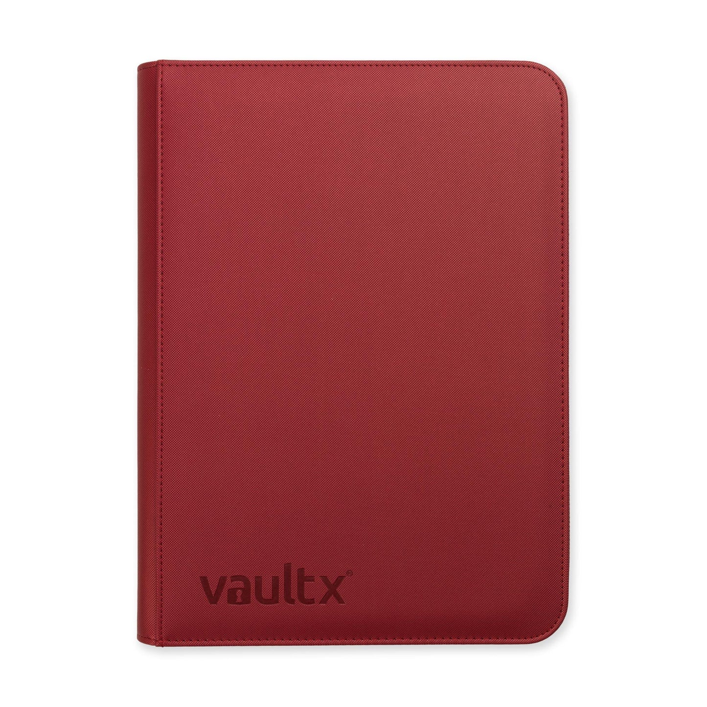Vault X: 9-Pocket Exo-Tec Zip Binder Metallic Red Vault X: 9-Pocket Exo-Tec Zip Binder Metallic Red