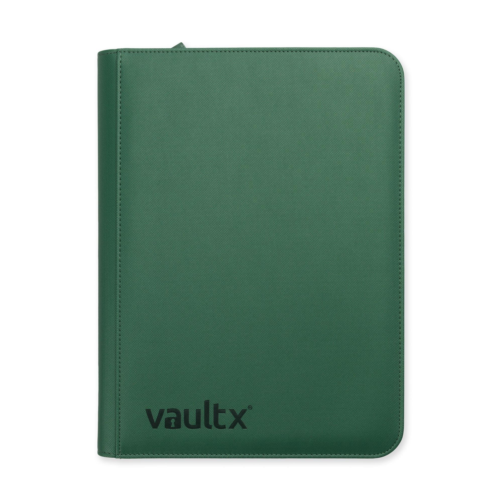9-Pocket Exo-Tec® Zip Binder Metallic Green – Vault X US