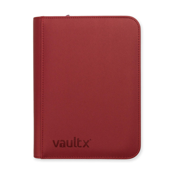 vault x 4 pocket trading card zip binder X: 4-Pocket Strap Pocket Exo Vault X 4 Pocket Zip