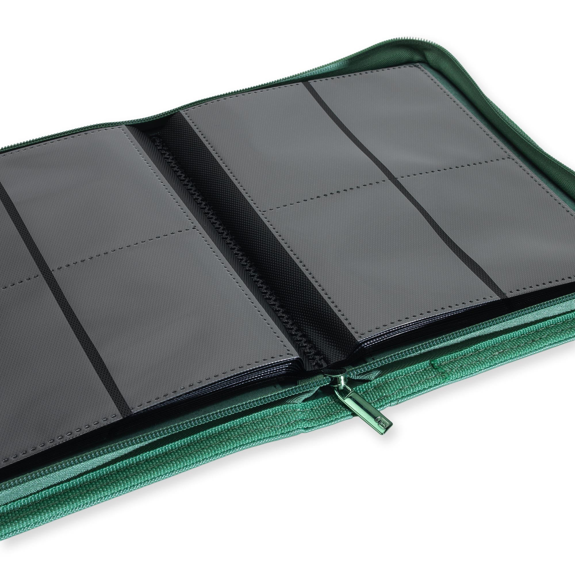 アンペックスNO024 4-Pocket Exo-Tec® Zip Binder Metallic Green – Vault X US
