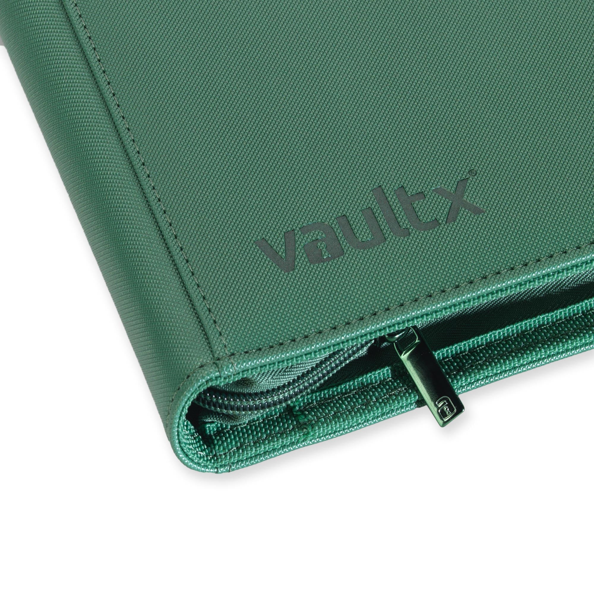 エジデ　4BOX 4-Pocket Exo-Tec® Zip Binder Metallic Green – Vault X US