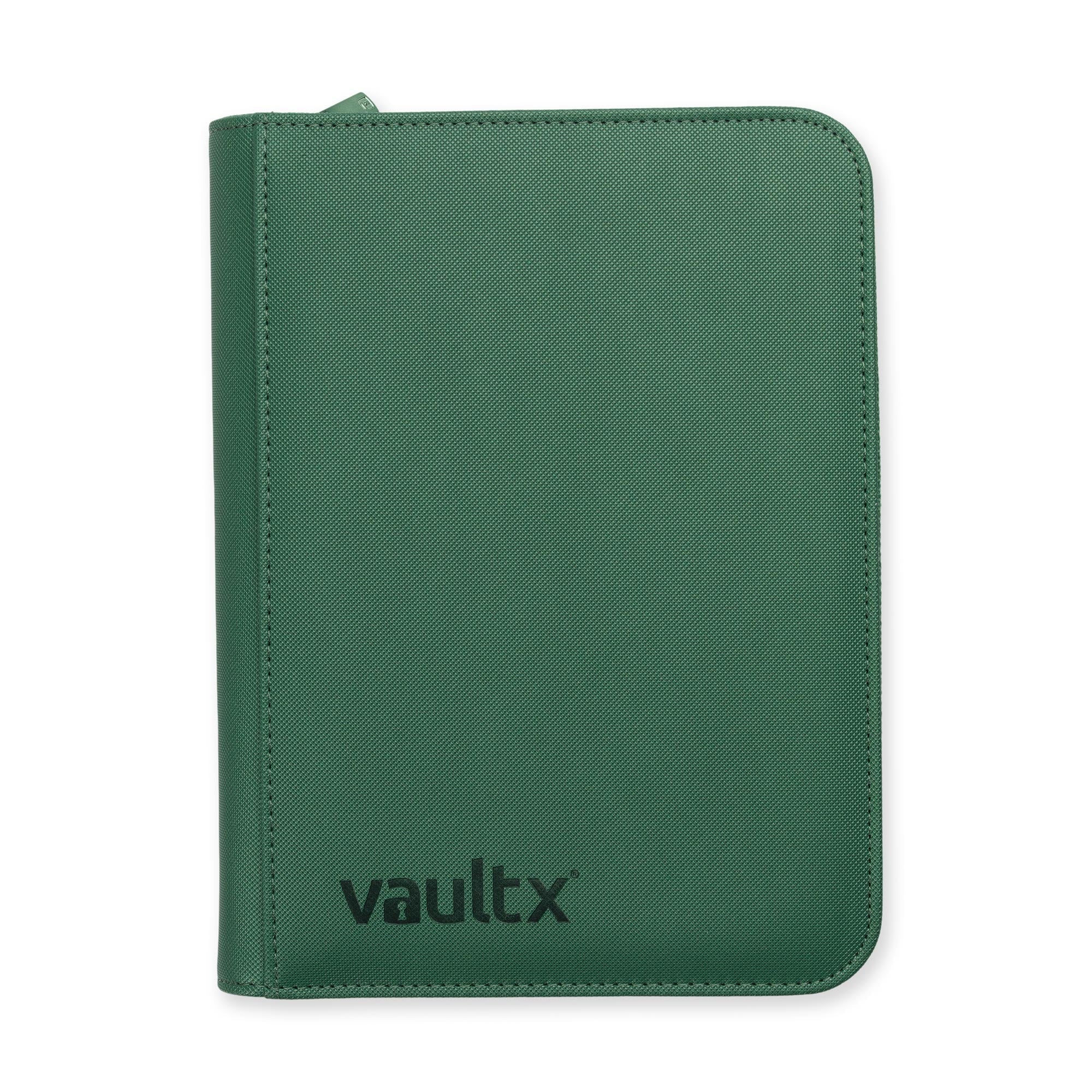4-Pocket Exo-Tec® Zip Binder Metallic Green – Vault X US