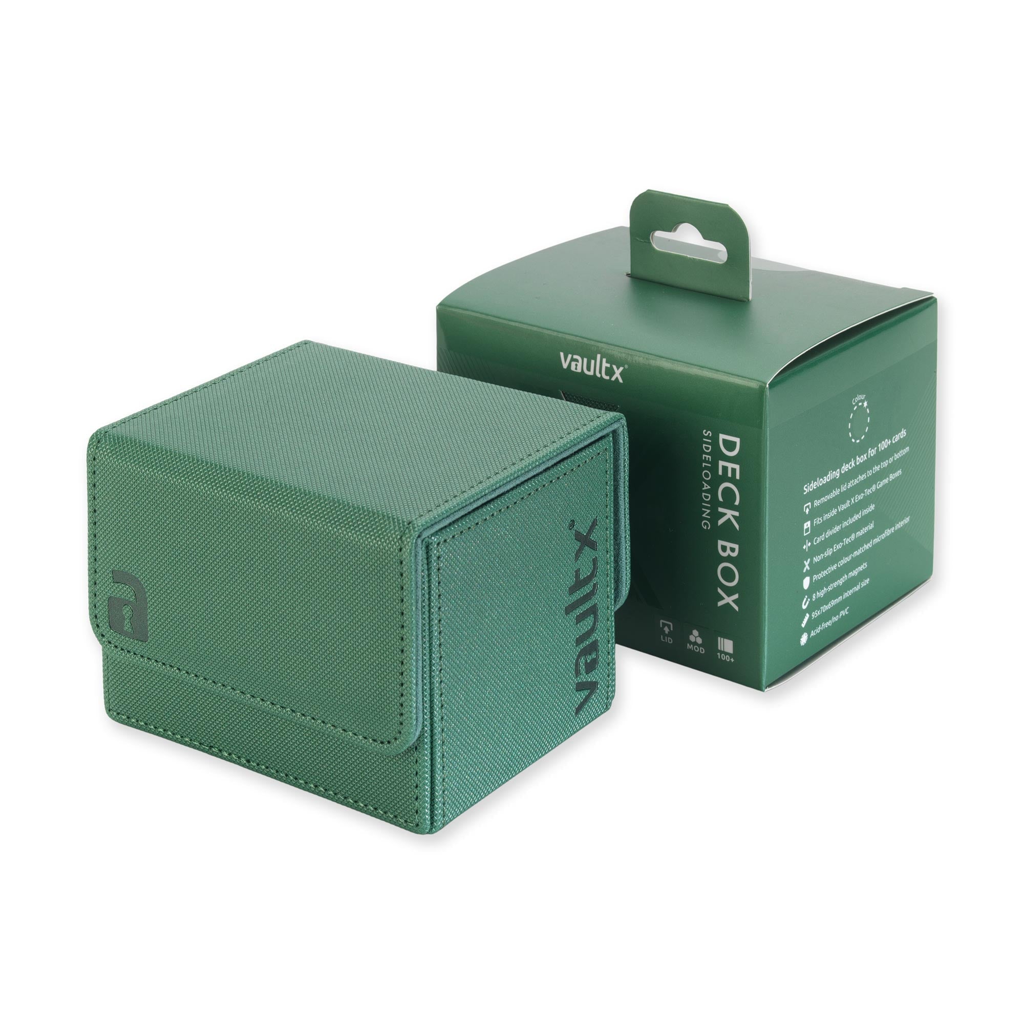 Exo-Tec® Sideloading Deck Box 100+ Metallic Green – Vault X US