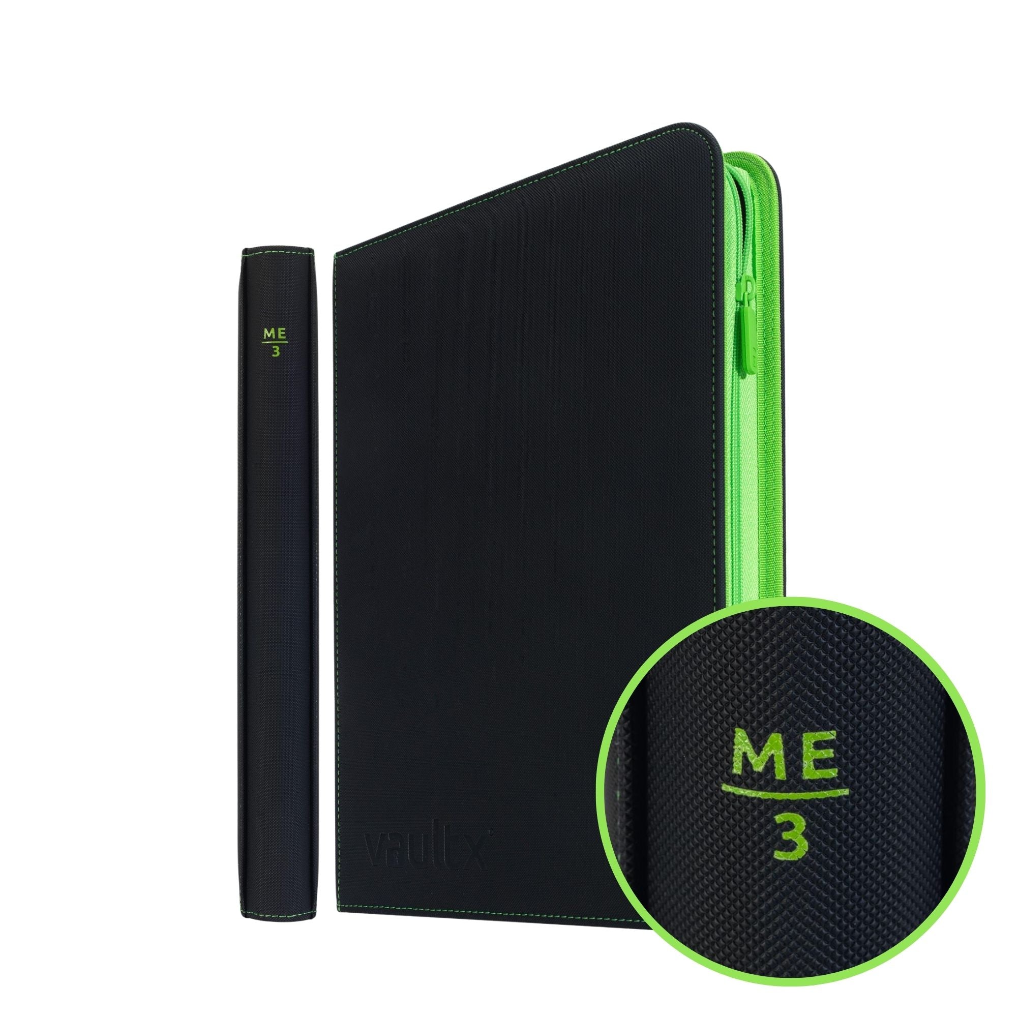 9-Pocket Exo-Tec® Zip Binder ME3 – Vault X US