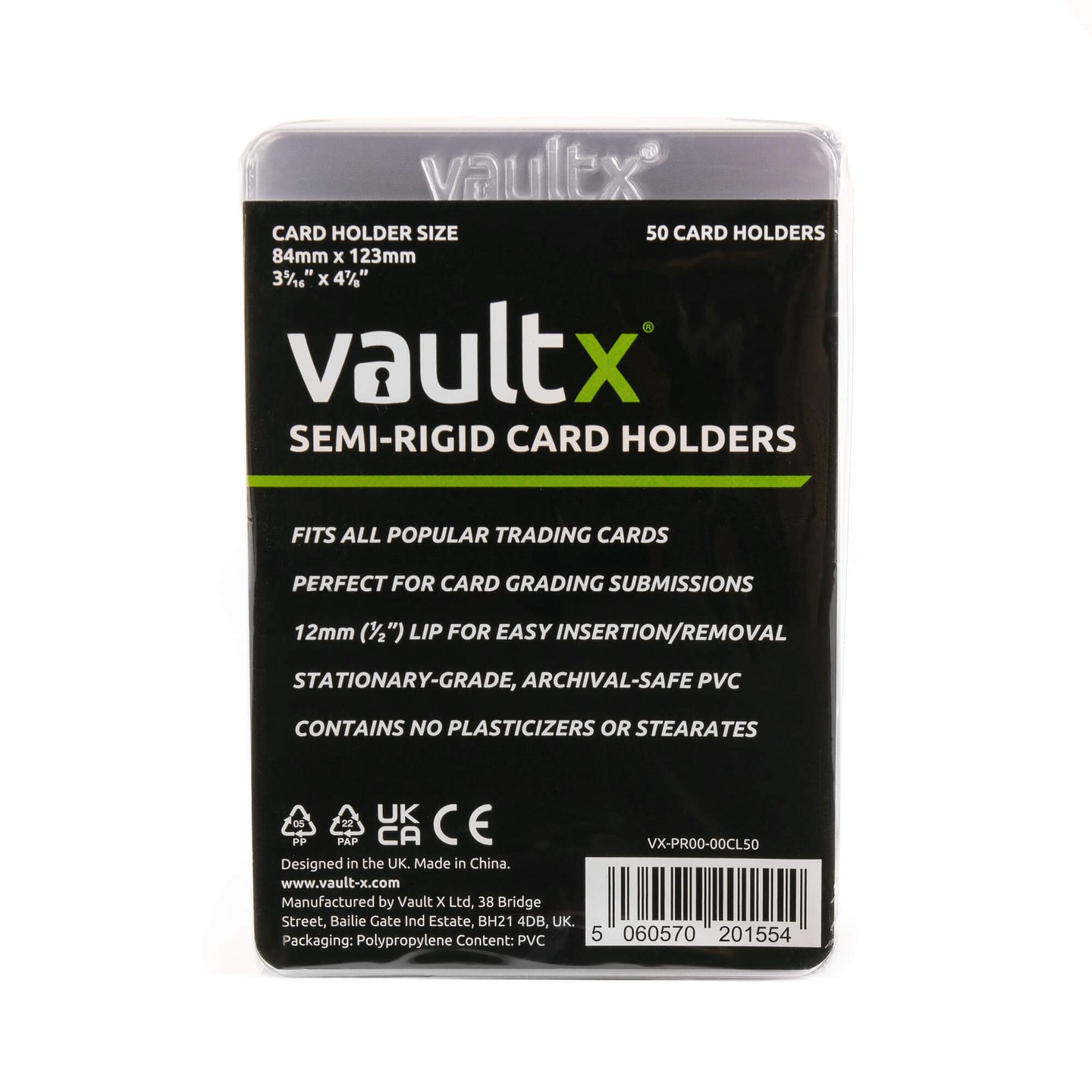 Semi-Rigid Card Holders Vault X US Semi-Rigid Card Holders Vault X US