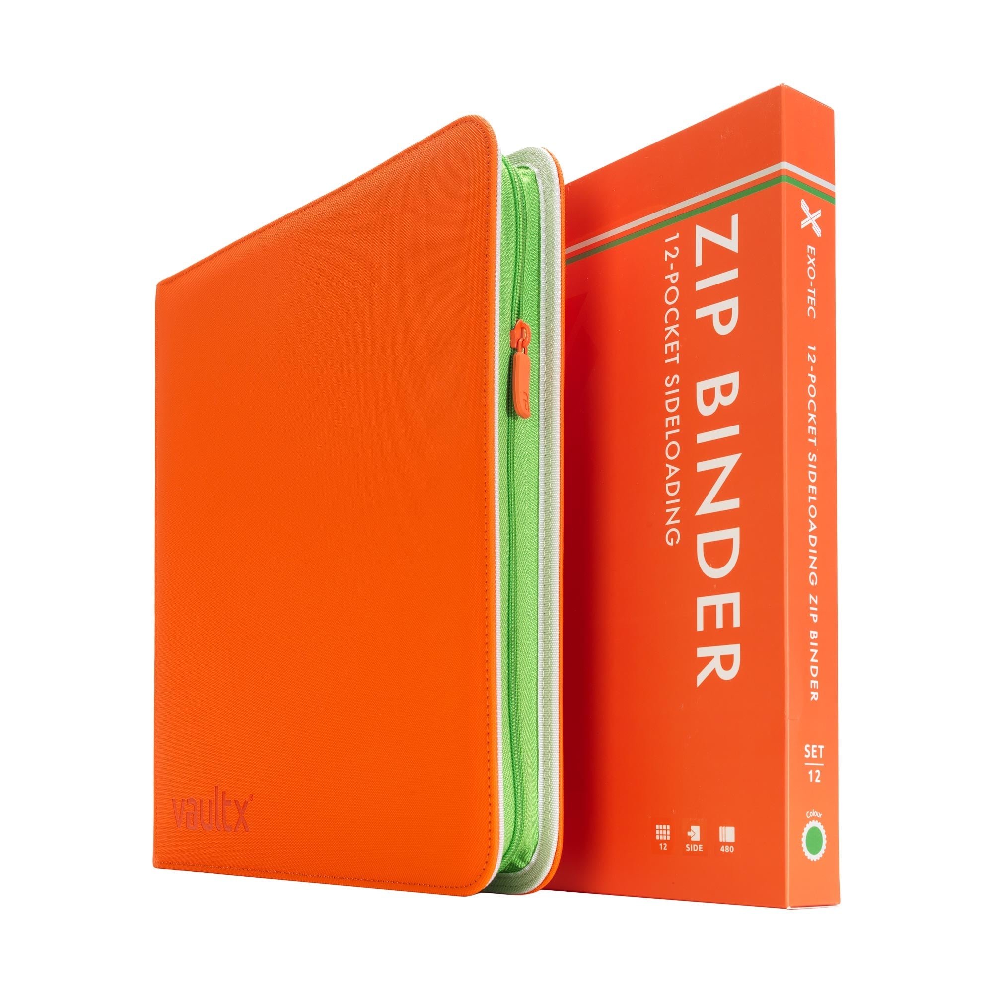 12-Pocket Exo-Tec® Zip Binder SET12 – Vault X US