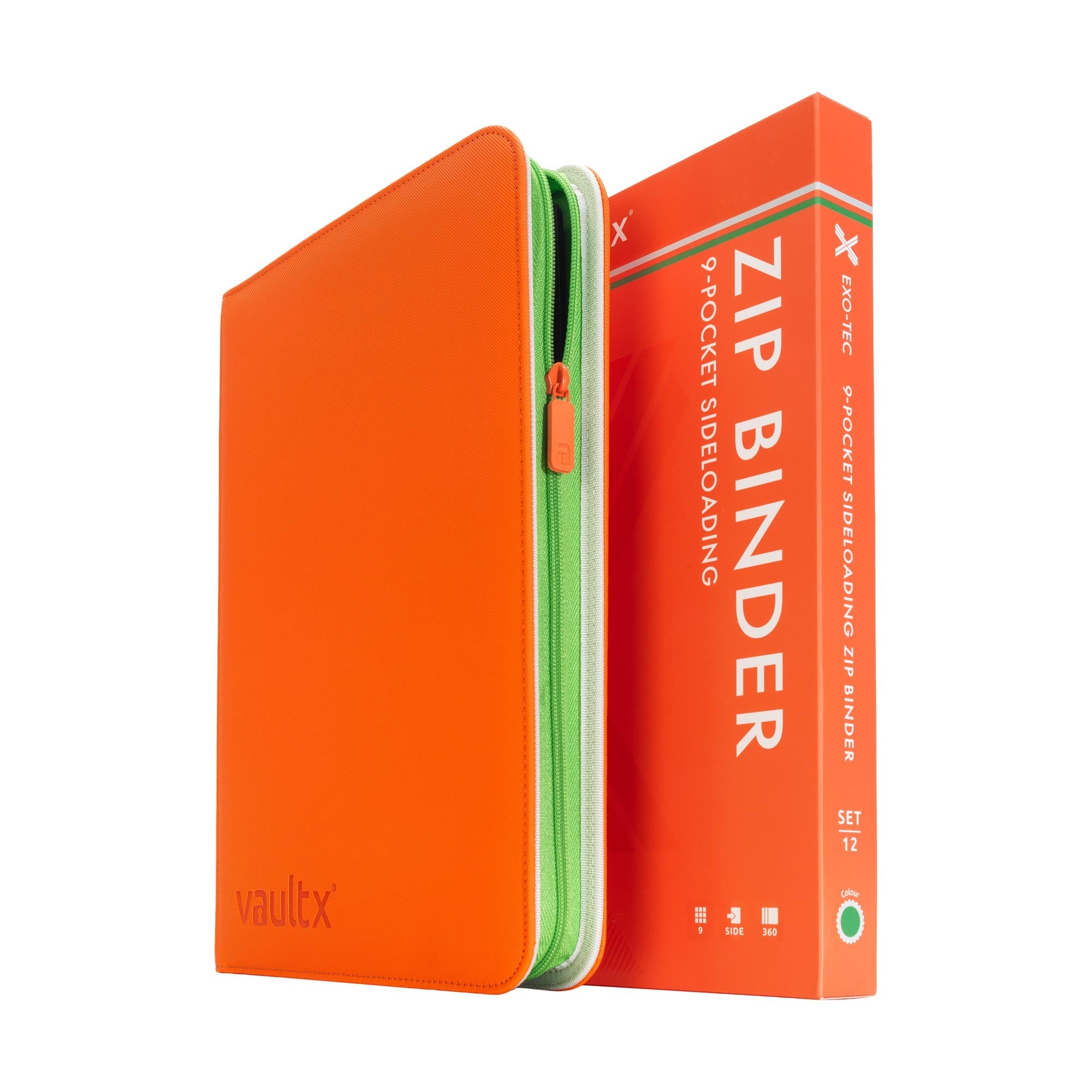9-Pocket Exo-Tec® Zip Binder SET12 – Vault X US