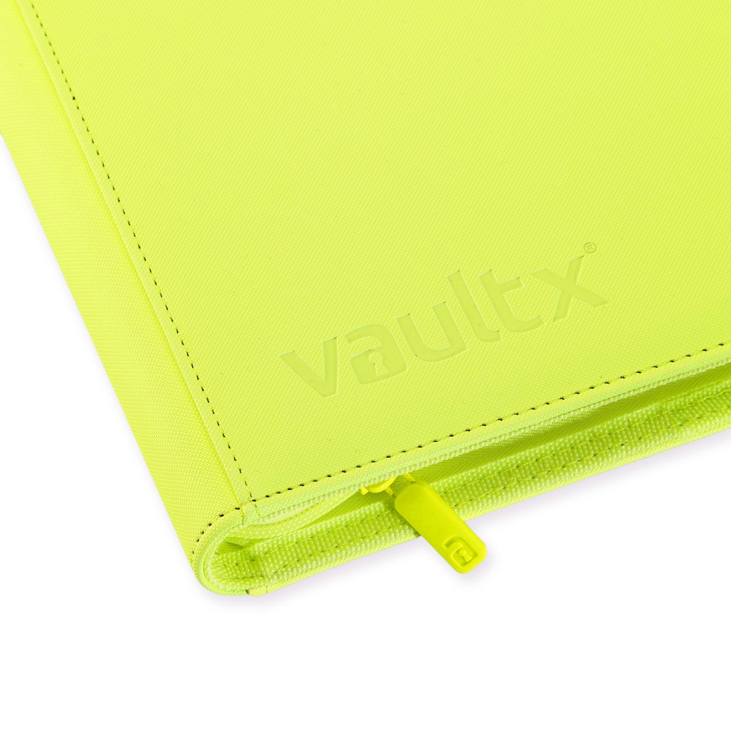 12-Pocket Exo-Tec® Zip Binder Neon Yellow