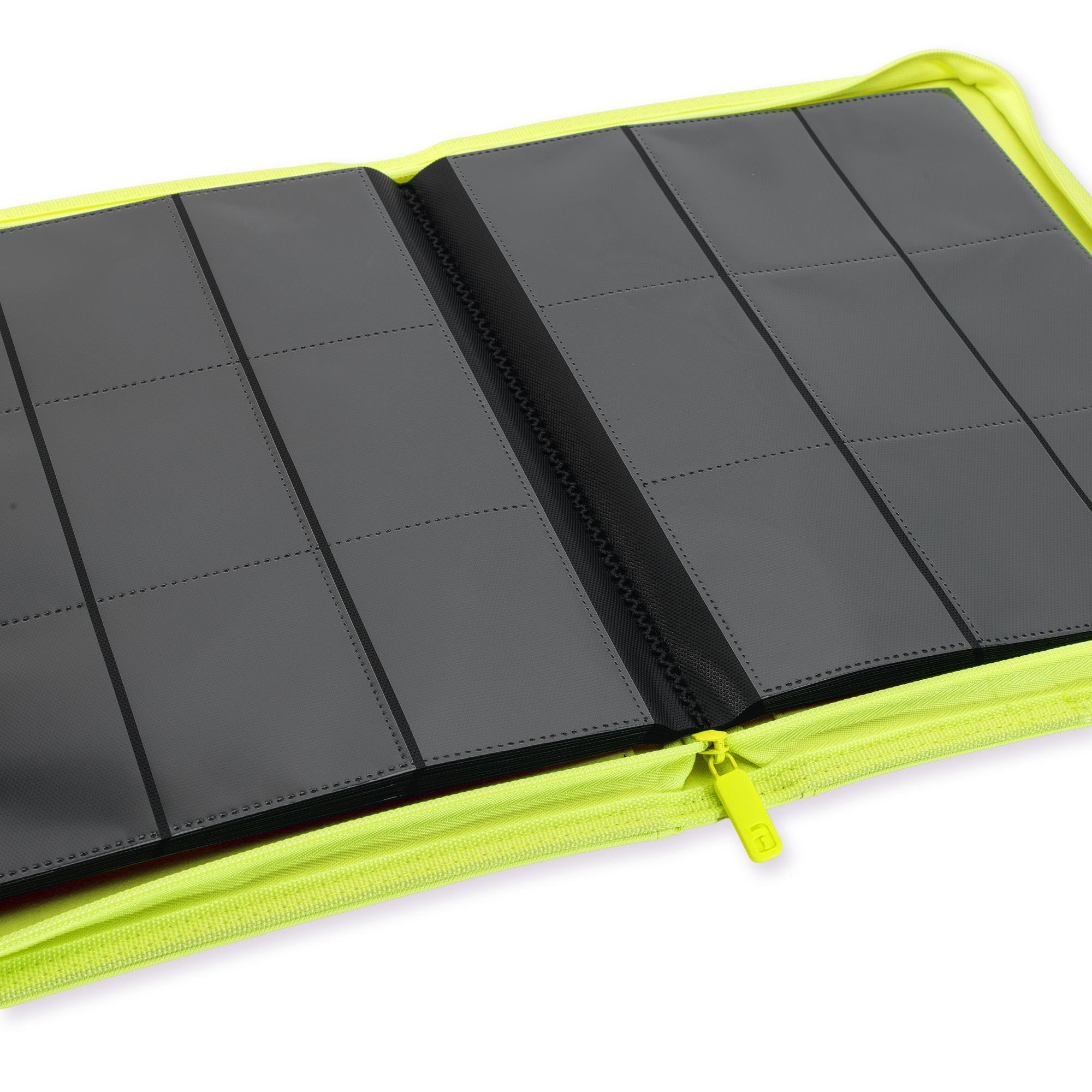 9-Pocket Exo-Tec® Zip Binder Neon Yellow – Vault X US