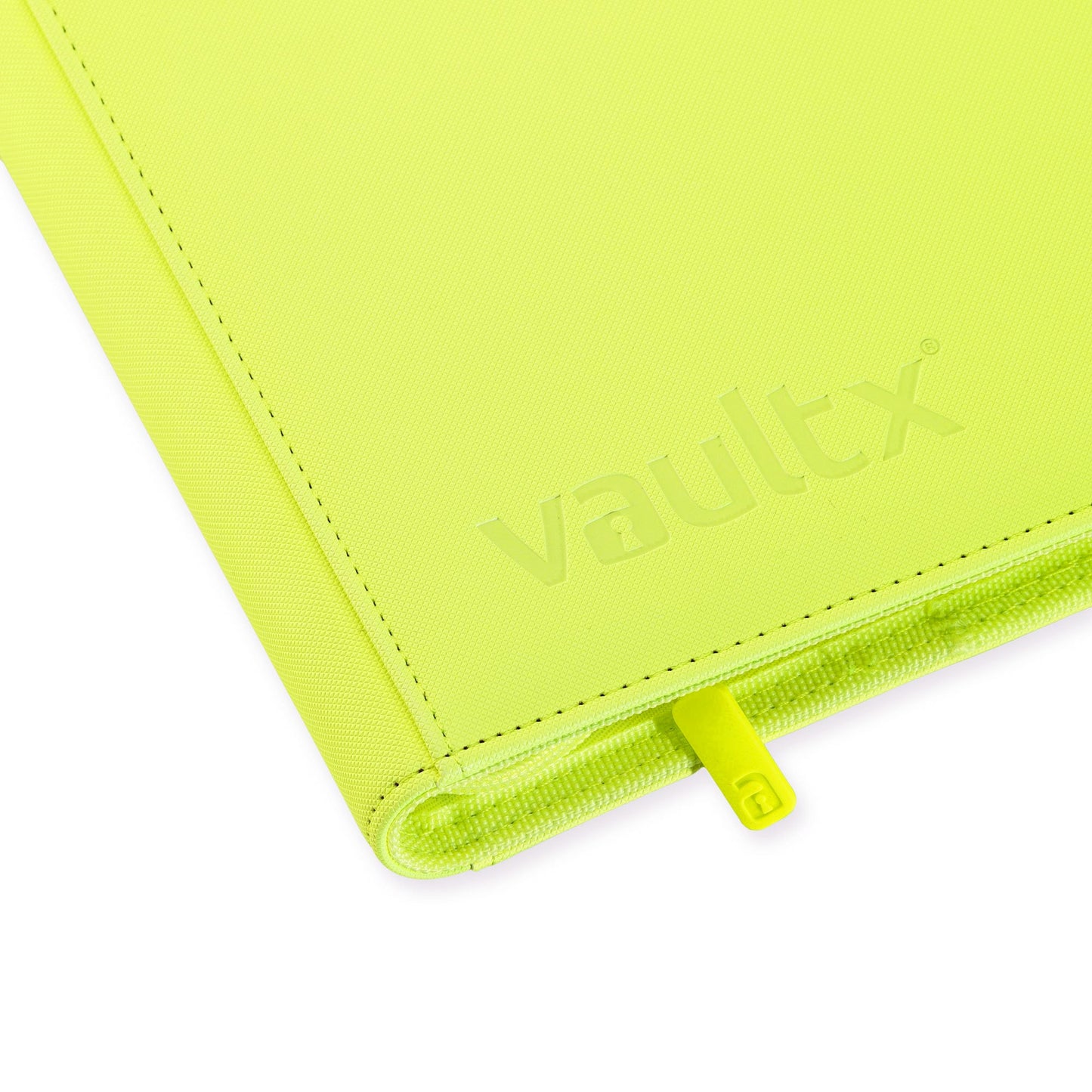 9-Pocket Exo-Tec® Zip Binder Neon Yellow