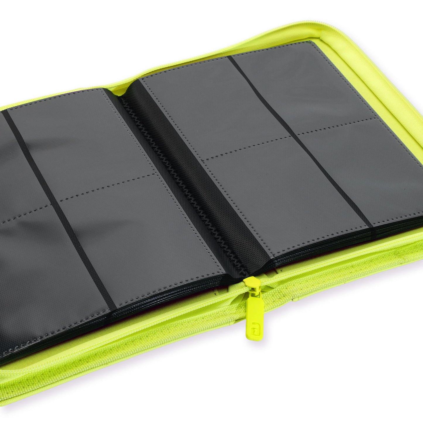 4-Pocket Exo-Tec® Zip Binder Neon Yellow