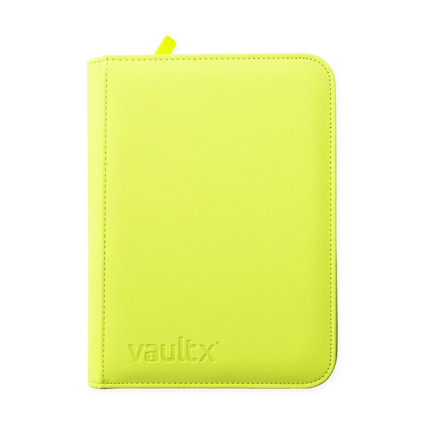 4-Pocket Exo-Tec® Zip Binder Neon Yellow – Vault X US