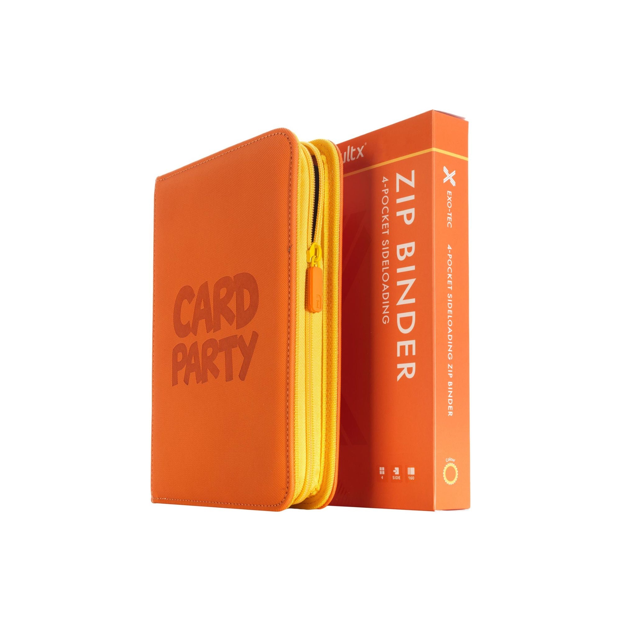 Card Party 4 San Diego 4-Pocket Exo-Tec® Zip Binder – Vault X US