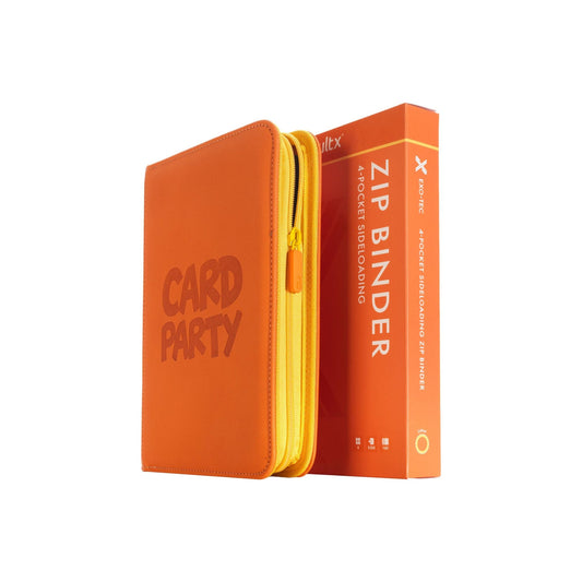 Card Party 4 San Diego 4-Pocket Exo-Tec® Zip Binder