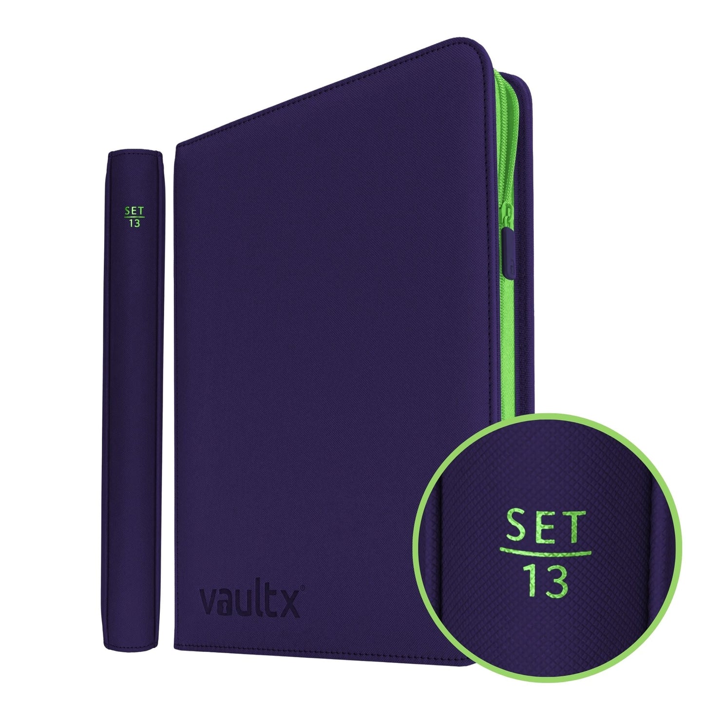 9-Pocket Exo-Tec® Zip Binder SET13
