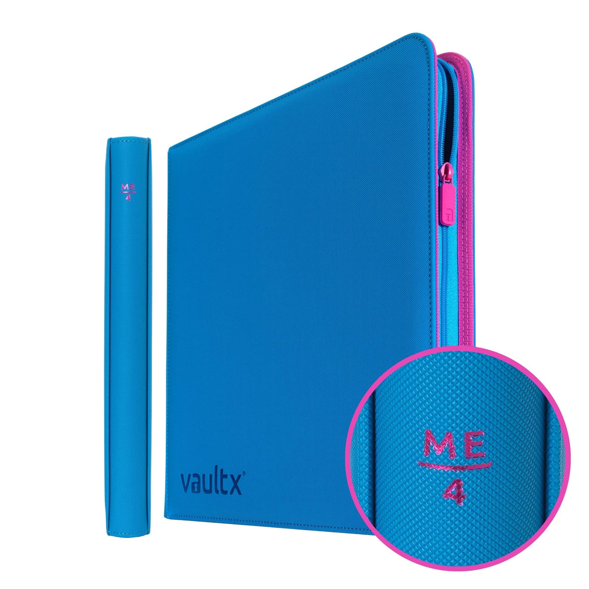 vaultx card binder 12-Pocket Exo-Tec® Zip ME4 Made from archival MTGNexus - Shadow Milk Pack Options:Jolteon SET_2025 Pokémon Scarlet & Violet - White Flare