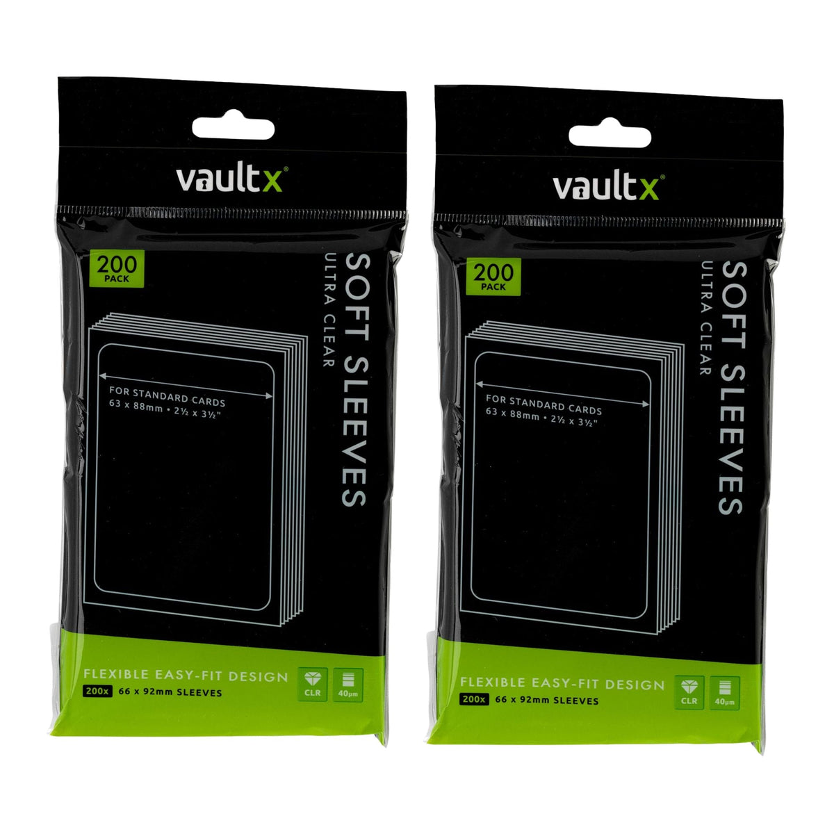 Exact Fit Card Sleeves