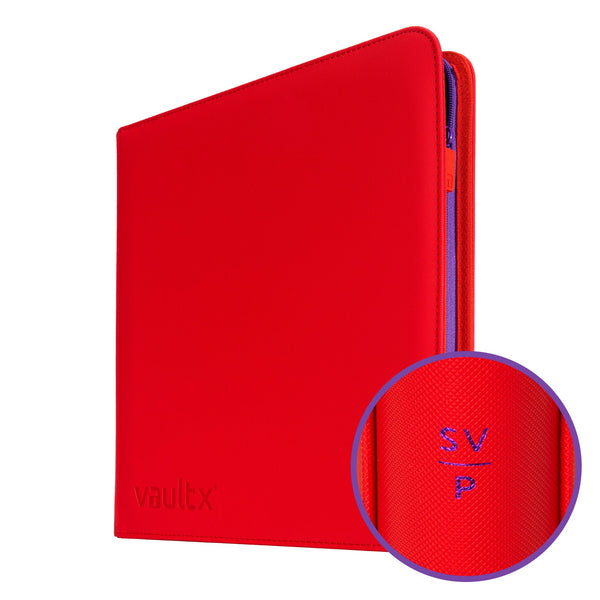 Vault X: 12-Pocket Exo-Tec Zip Binder SVP