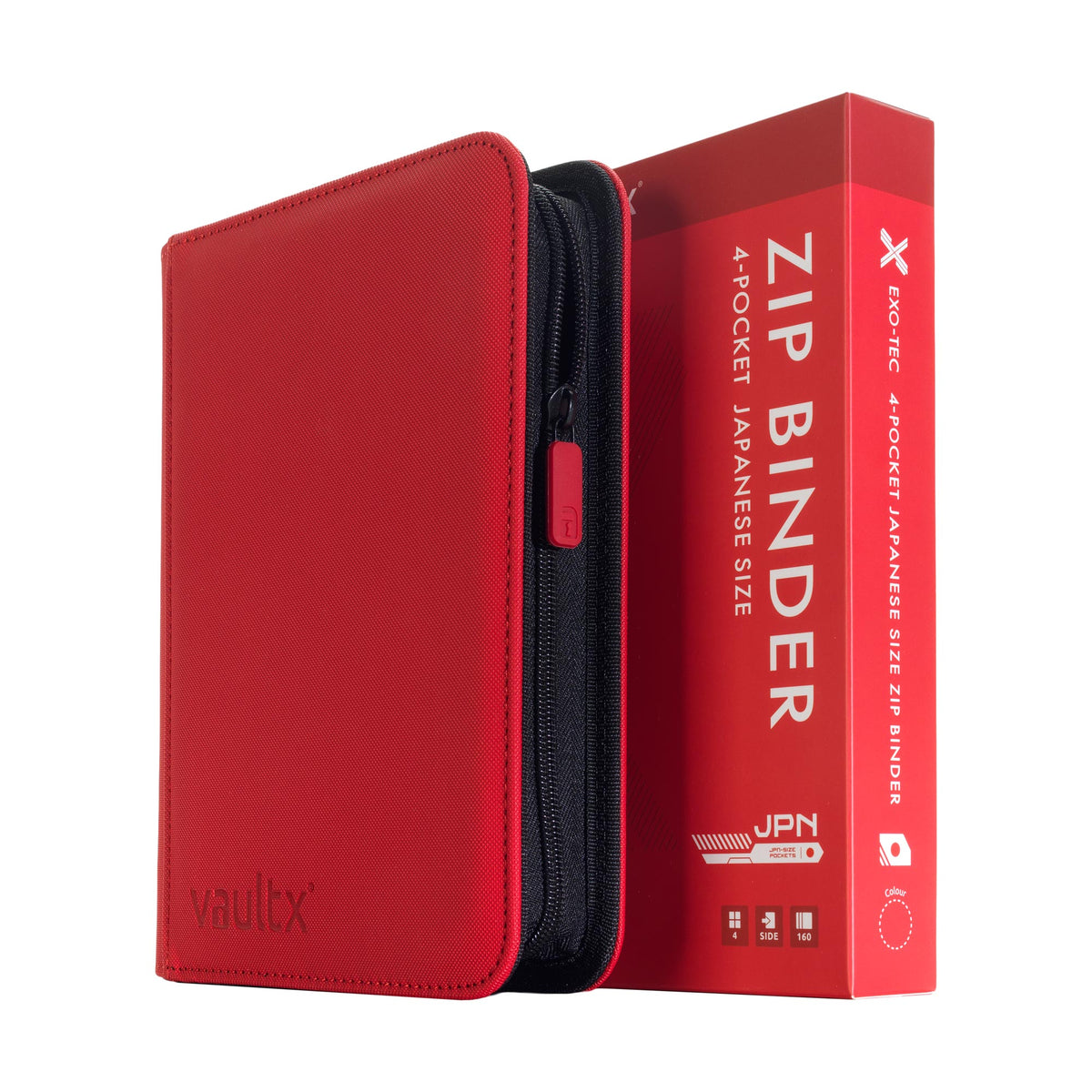 4-Pocket Exo-Tec® Japanese Size Zip Binder