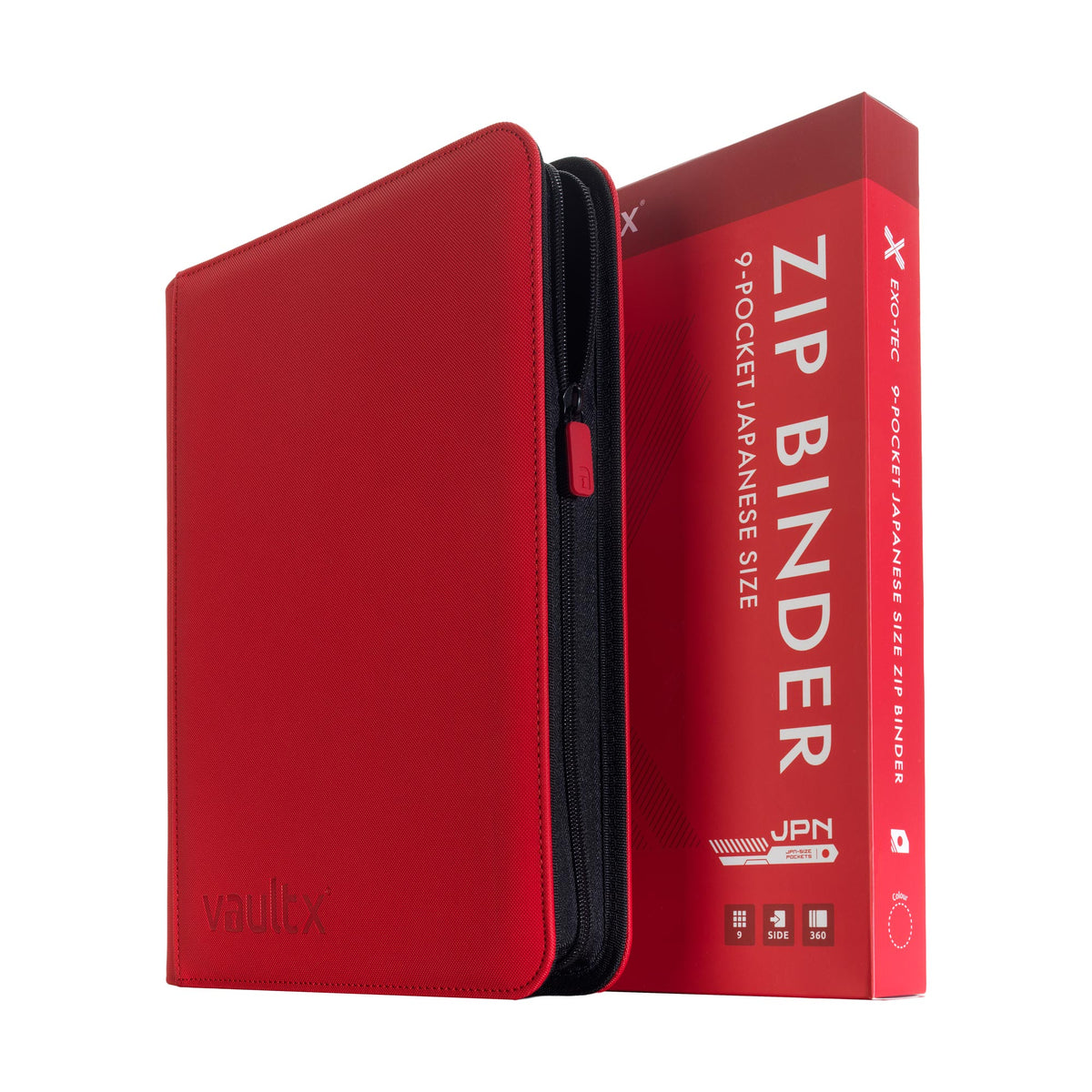 9-Pocket Exo-Tec® Japanese Size Zip Binder