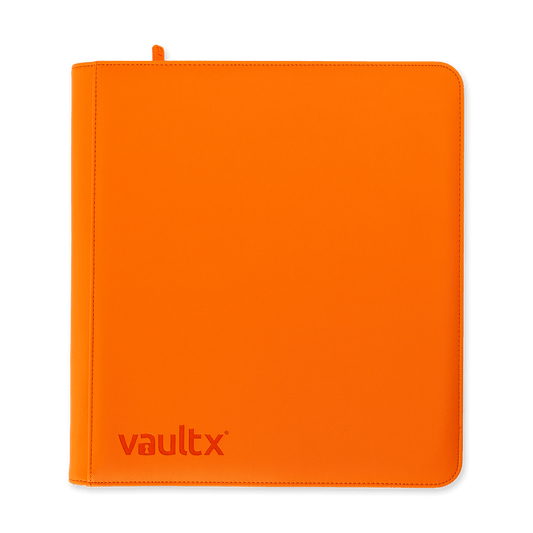 12-Pocket Exo-Tec® Zip Binder Just Orange